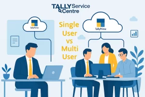 Read more about the article Tally Cloud: Single User vs Multi User – Which One is Right for You?
