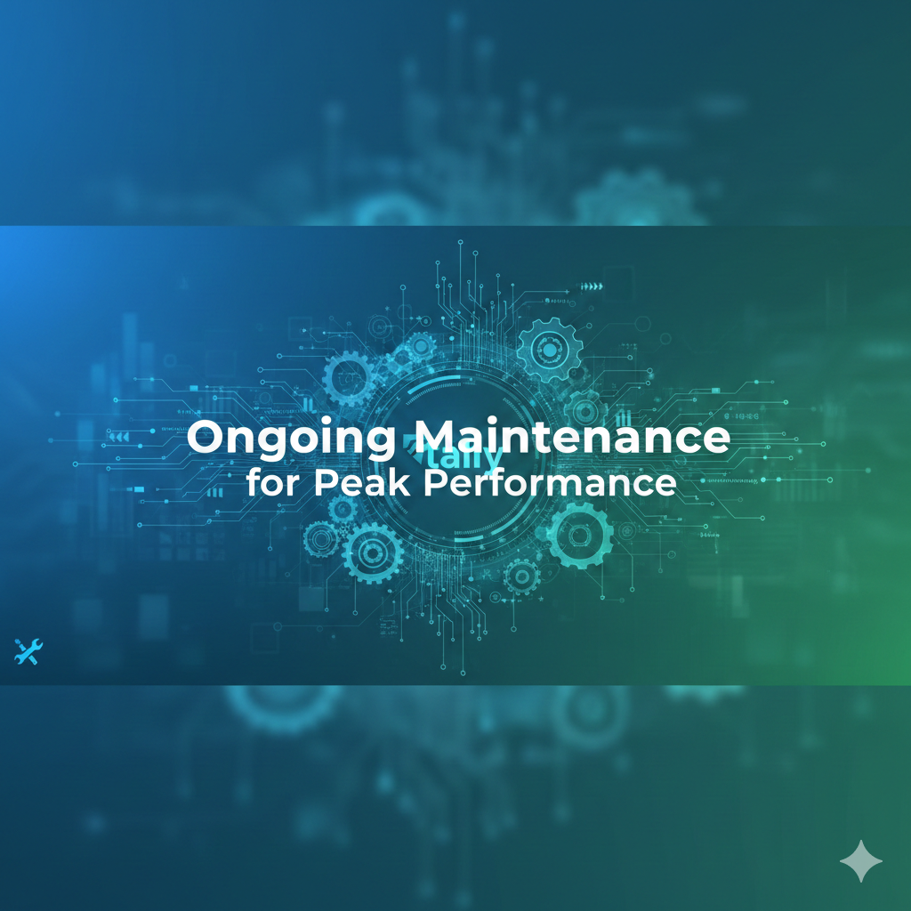 Ongoing Maintenance for Peak Performance​ | tally prime price
