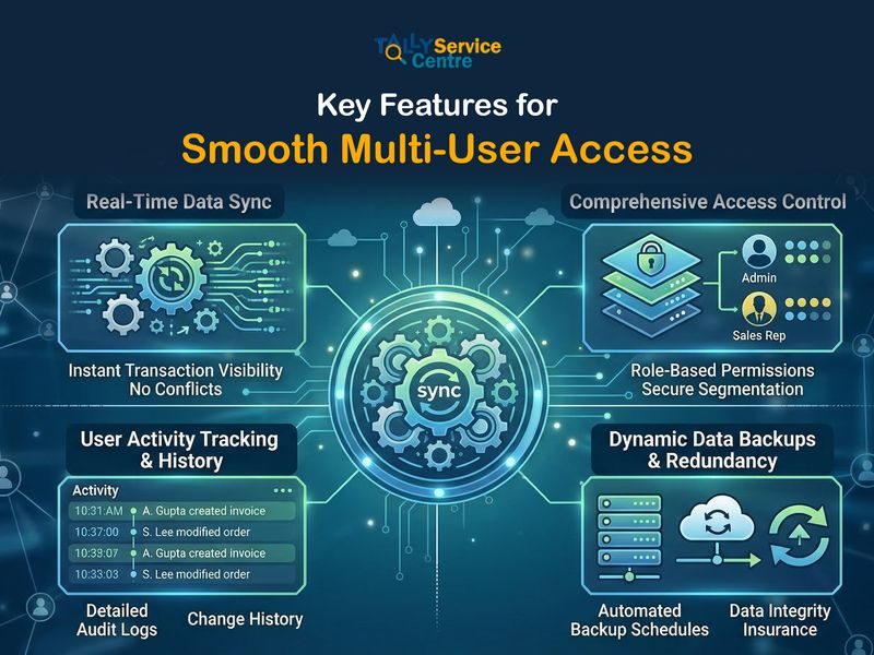 Key Features for Smooth Multi-User Access | Tally on cloud